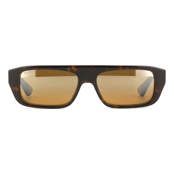 New GUCCI Havana Square GG1617S 002 Sunglasses Women - Picture 2 of 3